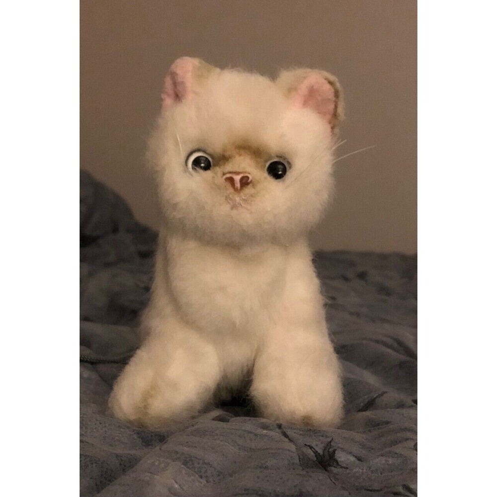 Russ Yomiko 8" Kitten plush stuffed toy, K-86 #7910,‎ RARE VINTAGE